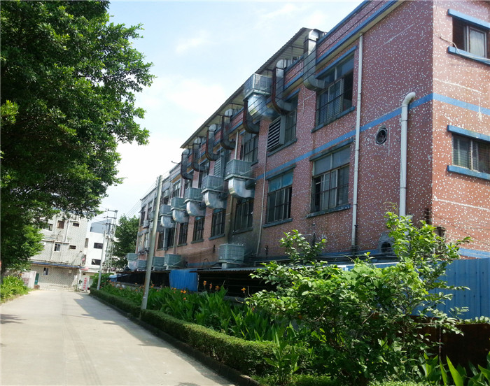 東莞企石環(huán)?？照{廠房降溫設備安裝工程